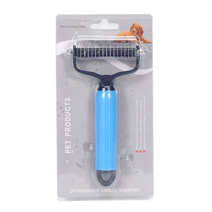 Pet Deshedding Brush Cat Comb Self Cleaning Hair Remover Grooming Tool for Dog and Cats De-Matting Comb Cleaning Pets Supplies
