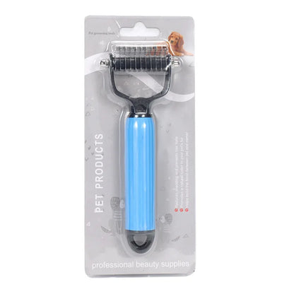 Pet Deshedding Brush Cat Comb Self Cleaning Hair Remover Grooming Tool for Dog and Cats De-Matting Comb Cleaning Pets Supplies